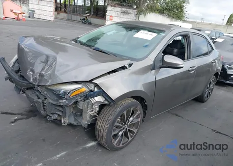 2017 Toyota Corolla Se from USA, damaged, VIN 2T1BURHE5HC841184